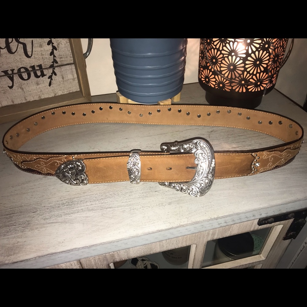 Tony Lama Rhinestone Belt